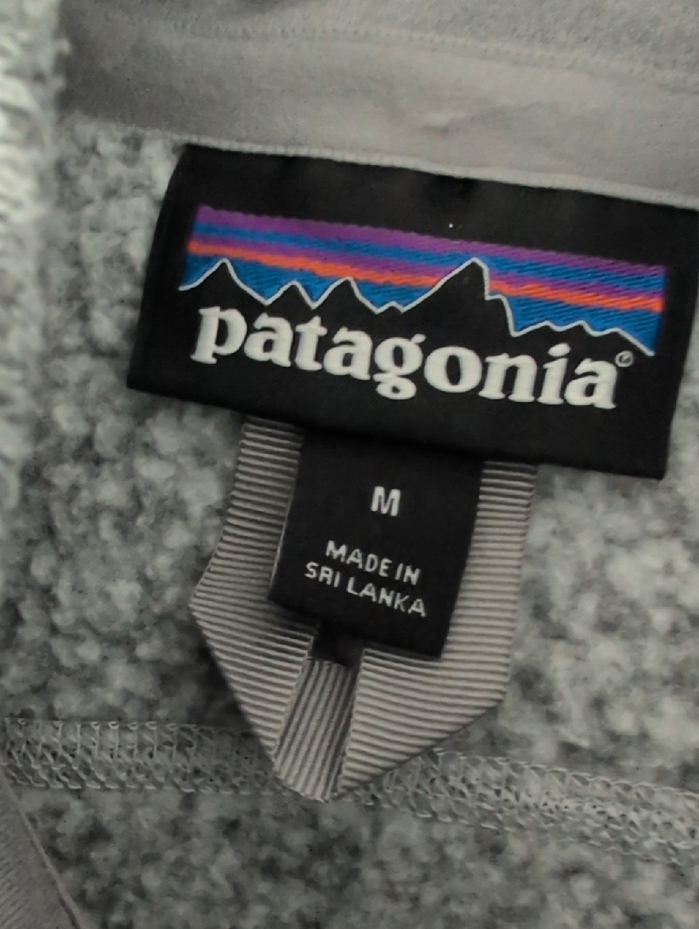 Patagonia Gray Full-Zip Fleece Vest - Picture 2 of 3